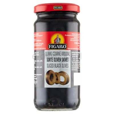 Figaro Oliwki Czarne Krojone 240G/130G 
