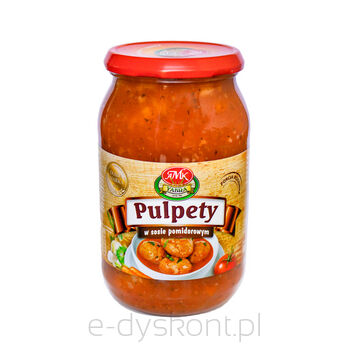 Moja Kuchnia Pulpety W Sosie Pomidorowym 850G 