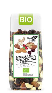 Mieszanka Studencka Z Żurawiną Bio 150 G - Bio Planet [BIO]