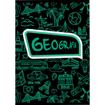 eco Zeszyt geografia a5 60 kartek, kratka 