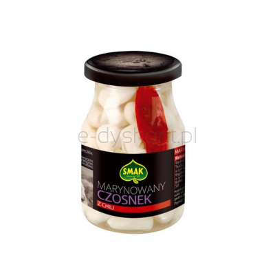 Smak Marynowany czosnek z chili 190g