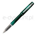 Platinum Pióro wieczne Prefounte Dark Emerald, M, W Plastikowym Opakowaniu, Na Blistrze, Zielone - 2