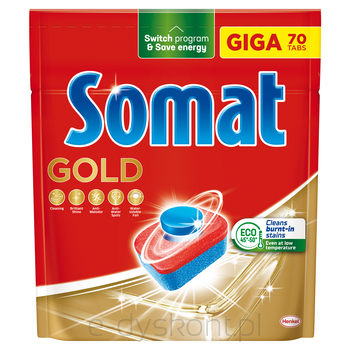 Somat Tabletki Do Zmywarek Gold 70 Tabletek