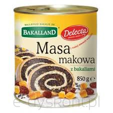 Bakalland Masa Makowa 850G