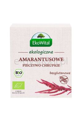 Ekowital Pieczywo chrupkie z amarantusem BEZGL. BIO 100 g
