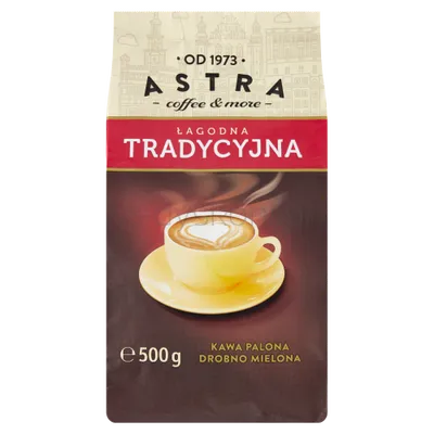 Astra Kawa Mielona Łagodna Tradycyjna 500G