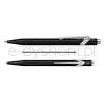 Długopis CARAN D'ACHE 849 Classic Line, M, czarny z czarnym wkładem - 4