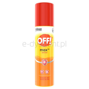 Repelent przeciw komarom OFF! max aerosol 100 ml