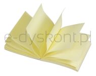 Donau Bloczek Samoprzylepnytypu Z, 76x76mm, 1x100 kart., jasnożółte  - 2