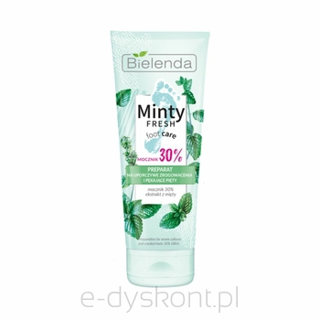 Bielenda Minty Fresh Foot Care Preparat Na Uproczywe Zrogowacenia I Pękające Pięty 75 Ml