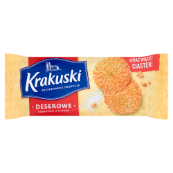 Krakuski Ciastka Deserowe z cukrem 200 g