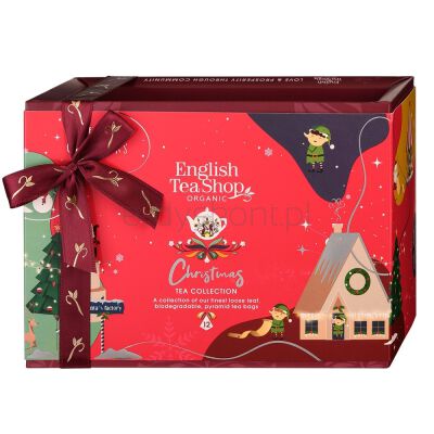 English Tea Shop Zestaw Świąteczny 12 Piramidek Red Wonders Bio 24G Bn