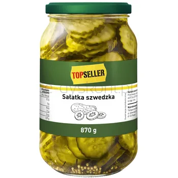 Topseller Sałatka szwedzka 870g