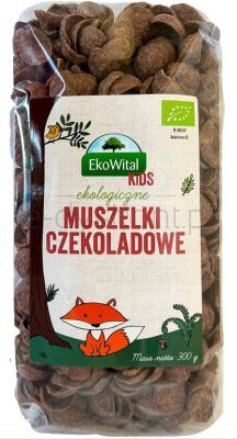 Ekowital Muszelki Czekoladowe Bio 300 G