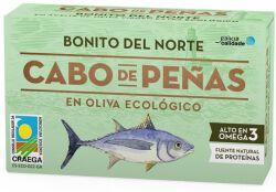 Cabo De Penas Tuńczyk Bonito W Ekologicznej Oliwie Z Oliwek 111 G