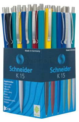 Schneider Długopis Automatyczny K15, M, Miks Kolorów