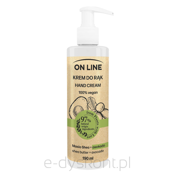 On Line Krem Do Rąk From Plants With Love Awokado Masło Shea 190 Ml