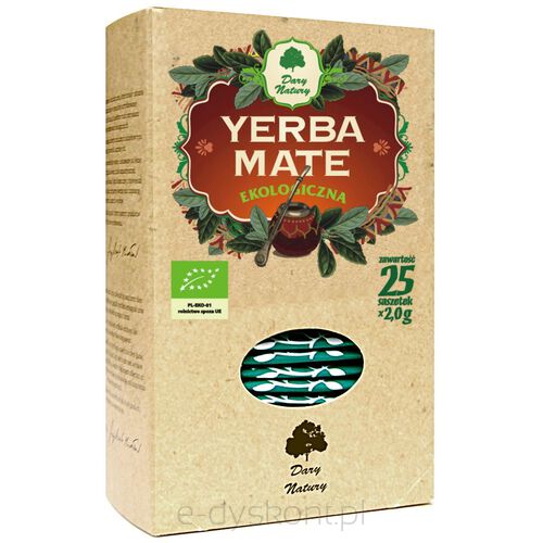 Yerba Mate Bio (25 X 2 G) 50 G - Dary Natury [BIO]