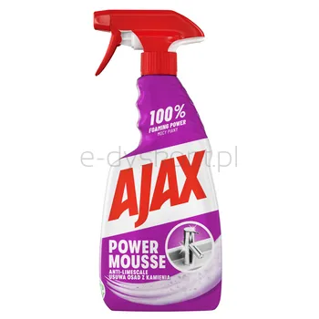 Ajax Power Mousse Pianka do czyszczenia łazienki 500 ml