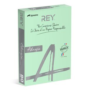 Papier Ksero Rey Adagio, A4, 80Gsm, 09 Zielony Pastel *Ryada080X432 R200, 500 Ark.