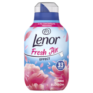 Lenor Fresh Air Effect Pink Blossom Płyn Zmiękczający Do Płukania Tkanin 462 Ml