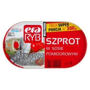 Era Szprot W Sosie Pomidorowym 300 G