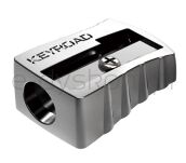 Keyroad Temperówka Metal, aluminiowa, pojedyncza, 2szt, blister - 3