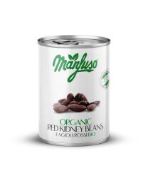 Manfuso Fasola Czerwona Kidney W Zalewie Bio 400 G/ 240 G