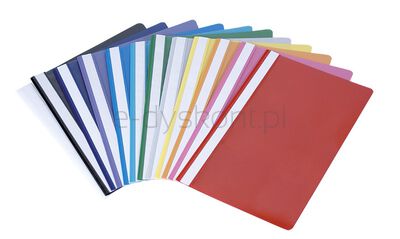 Skoroszyt BASIC, PP, A4, miękki, 110mikr., zielony