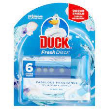 Duck Fresh Discs Z Aplikatorem Marine 6Szt 36Ml