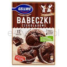 Gellwe Babeczki Czekoladowe. Mieszanka Do Domowego Wypieku Babeczek 300 G