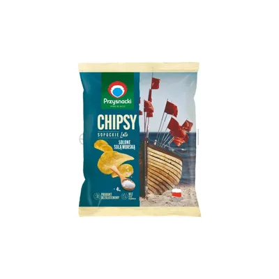 Przysnacki Chipsy Sopockie Lato Solone Solą Morską 30 G