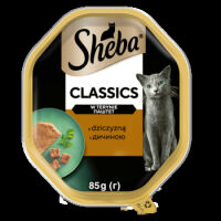 Sheba Classics z dziczyzną 85g