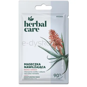Herbal Care Nawilżająca maseczka BETAINA z aloesem, 7 g