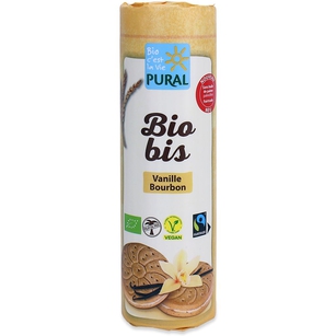 Ciastka Markizy Z Kremem Waniliowym Wegańskie Fair Trade Bio 320 G - Pural (Bio Bis) [BIO]