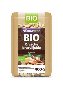 Orzechy Brazylijskie Bio 400 G - Naturavena [BIO]