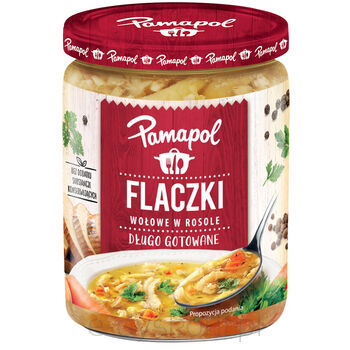 Pamapol Flaczki Wołowe W Rosole Długo Gotowane 500G 