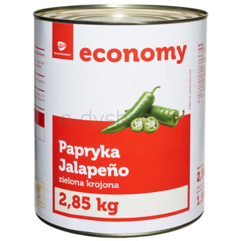 TGE Papryka Jalapeno zielona krojona 2,85 kg