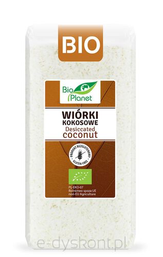 Wiórki Kokosowe Bezglutenowe Bio 200 G - Bio Planet [BIO]