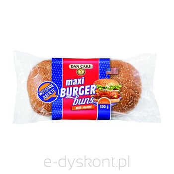 Dan Cake Maxi Burger Buns 300G Cięte