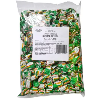 Unitop Rarytas Miętowy Karmelki Nadziewane 1 Kg