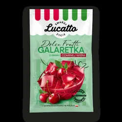 Galaretka Czarna Wiśnia Lucatto 70G