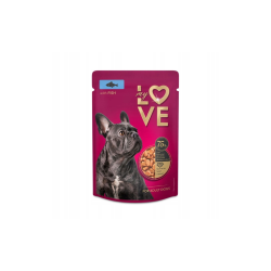 My Love pełnoporcjowa karma w saszetkach dla dorosłych psów z kurczakiem 100g