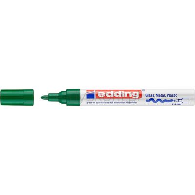 Edding Marker olejowy połyskujący e-750 2-4 mm, zielony [BIURO]