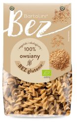 Bartolini Makaron owsiany świderek bezglutenowy  BIO 250g