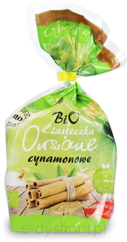 Ciastka Owsiane Cynamonowe Bez Dodatku Cukrów Bio 150 G - Bio Ania [BIO]