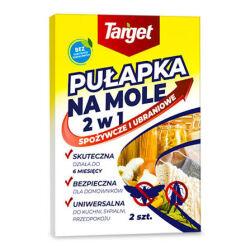 Target Pułapka Na Mole Spożywcze I Ubraniowe 2W1 2Szt