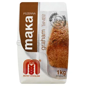 Stoisław Mąka Pszenna Typ 1850 Graham 1Kg