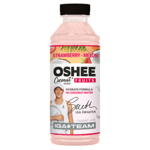 Oshee Vitamin Water Z Wodą Kokosową Truskawka-Melon 555Ml