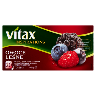 Vitax Herbata Inspiracje Owoce Leśne 20S